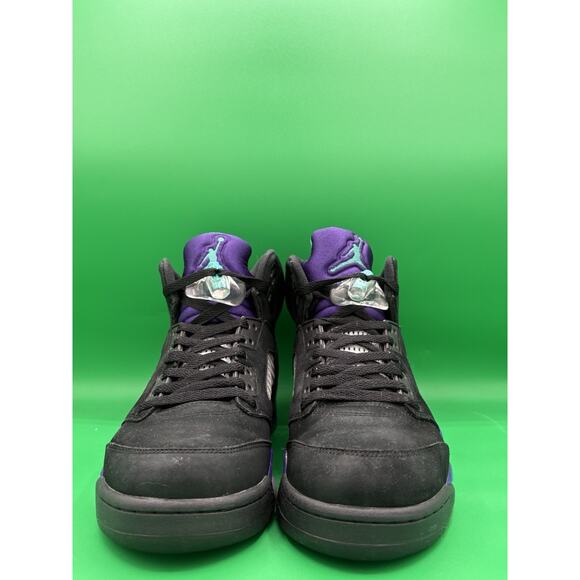 Air Jordan Retro 5 “Black Grape” Size 10 OG Box (136027-007) (2013) main image 2